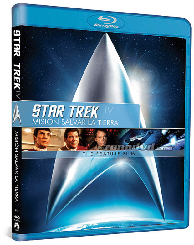 carátula Star Trek IV: Misión: Salvar la Tierra Blu-ray 1