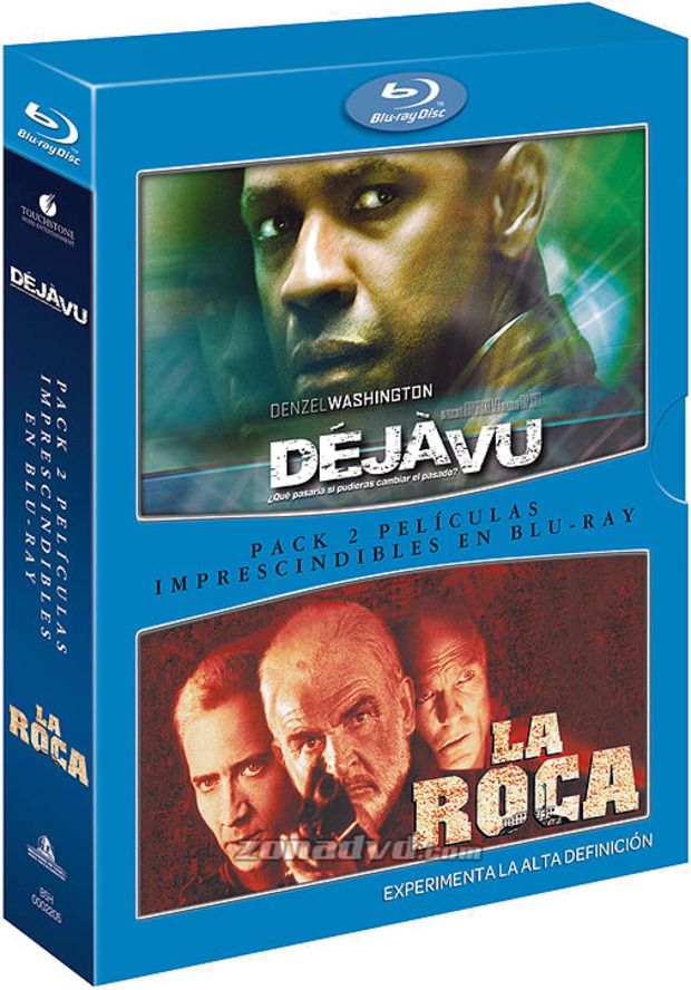 carátula Pack Déjà vu + La Roca Blu-ray 1