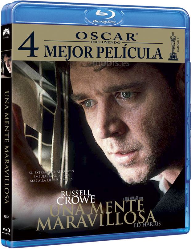 carátula Una Mente Maravillosa Blu-ray 1