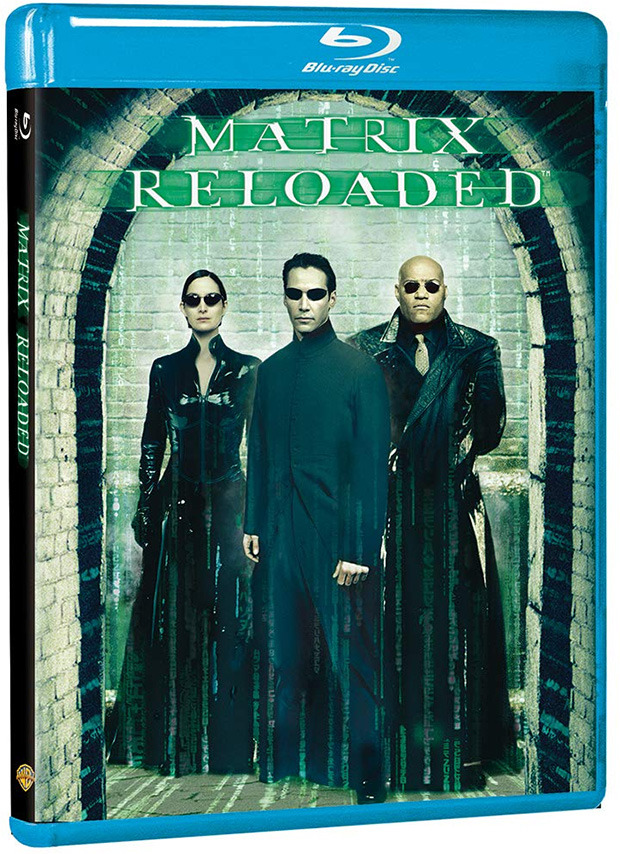carátula Matrix Reloaded Blu-ray 2