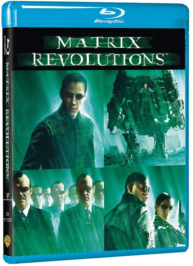 carátula Matrix Revolutions Blu-ray 1