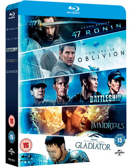 Pack 47 Ronin + Oblivion + Battleship + Immortals + Gladiator Pack 47 Ronin + Oblivion + Battleship + Immortals + Gladiator