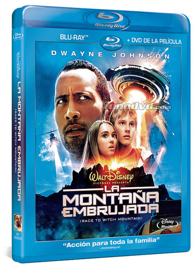 carátula La Montaña Embrujada Blu-ray 1
