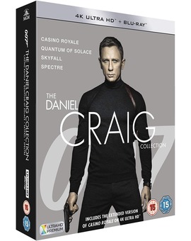 Colección Daniel Craig (James Bond) en UHD 4K Colección Daniel Craig (James Bond) en UHD 4K