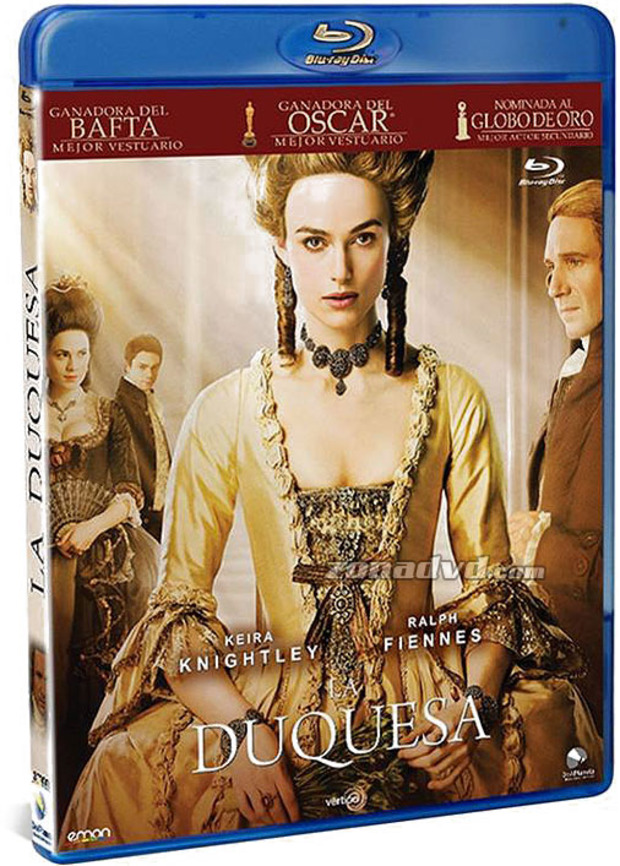 carátula La Duquesa Blu-ray 1