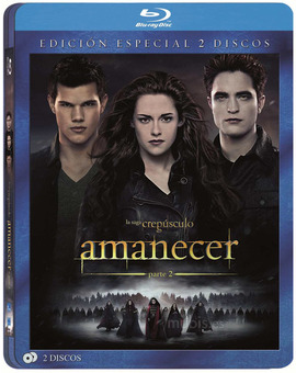 Crepúsculo: Amanecer - Parte 2 (Edición Metálica) Blu-ray