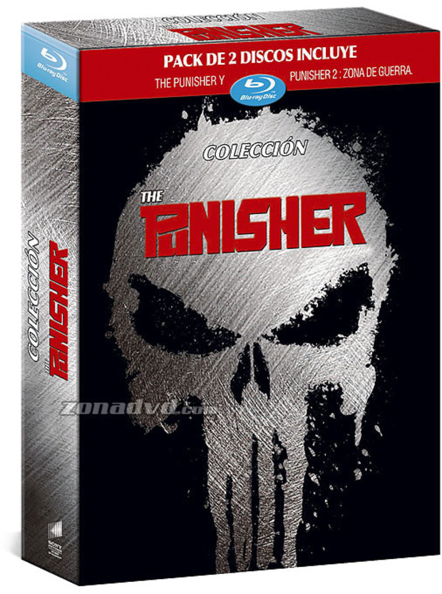 Pack The Punisher (El Castigador) + Punisher 2 Blu-ray