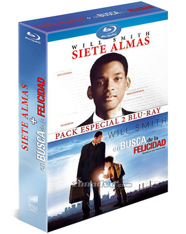 Pack Siete Almas + En Busca de la Felicidad Blu-ray