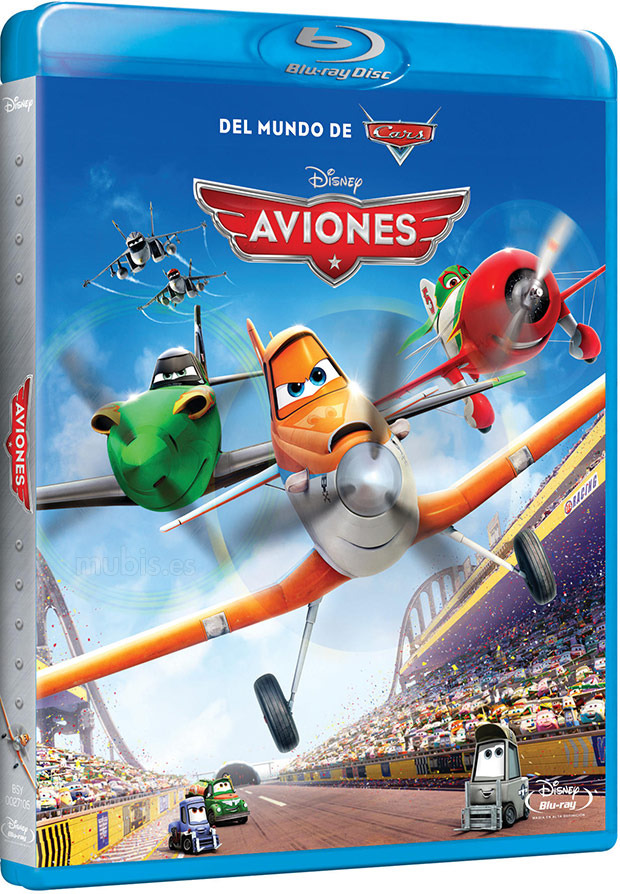 carátula Aviones Blu-ray 1