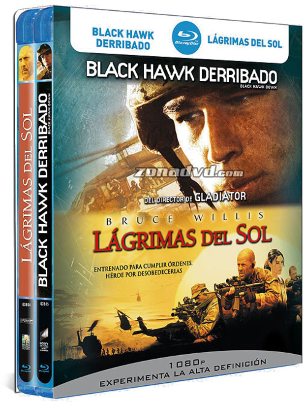 Pack Black Hawk Derribado + Lágrimas del Sol Blu-ray