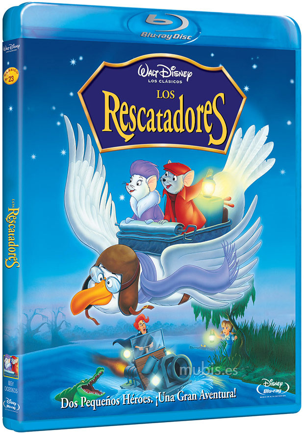 carátula Los Rescatadores Blu-ray 1