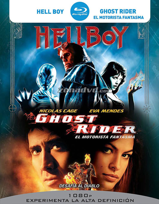 Pack Ghost Rider + Hellboy Blu-ray