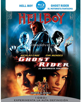 Pack Ghost Rider + Hellboy Blu-ray