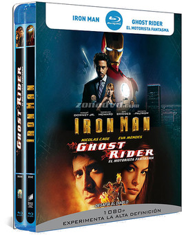 Pack Ghost Rider + Iron Man Blu-ray