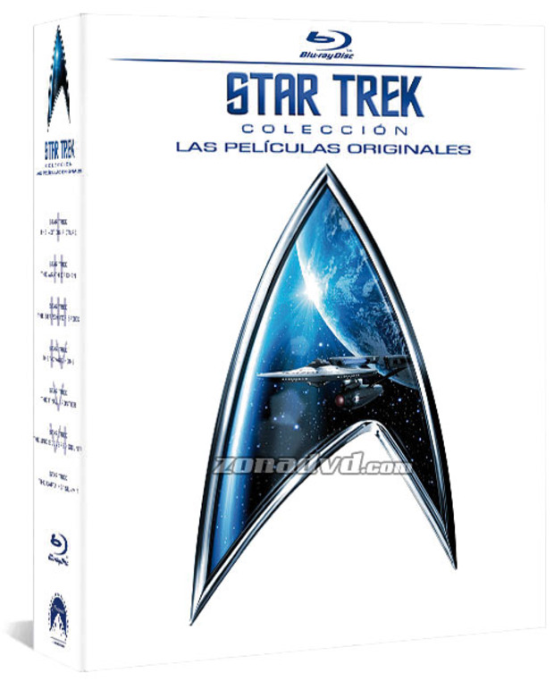 Pack Star Trek - Películas 1 a 6 Blu-ray