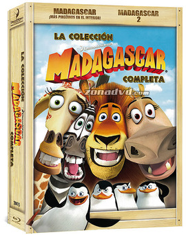 Pack Madagascar + Madagascar 2 Blu-ray