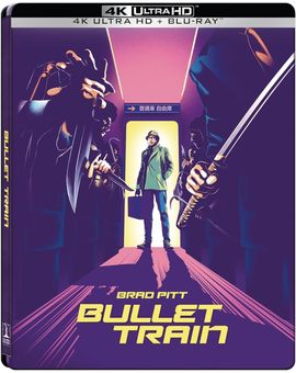 Bullet Train en Steelbook en UHD 4K