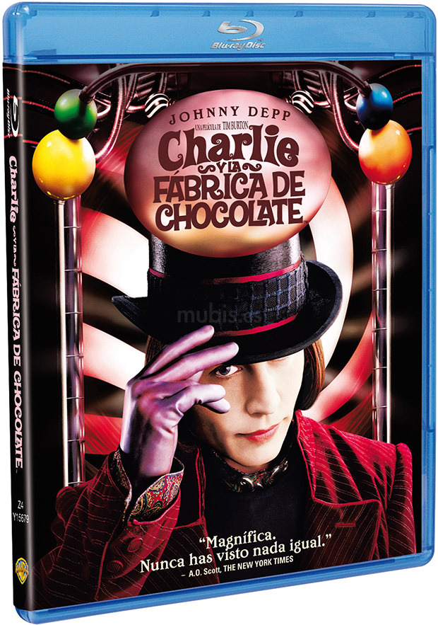 Charlie y la Fábrica de Chocolate Blu-ray