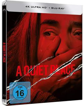 Un Lugar Tranquilo en Steelbook en UHD 4K
