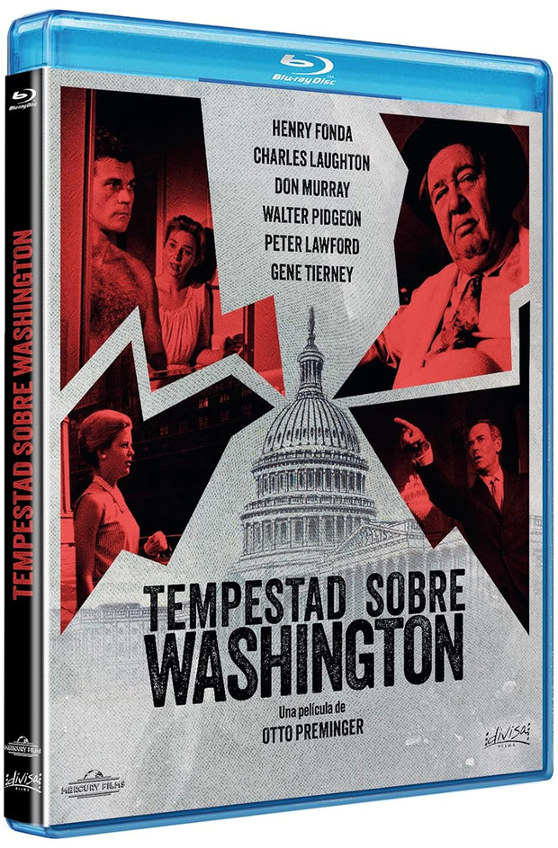 Tempestad sobre Washington Blu-ray