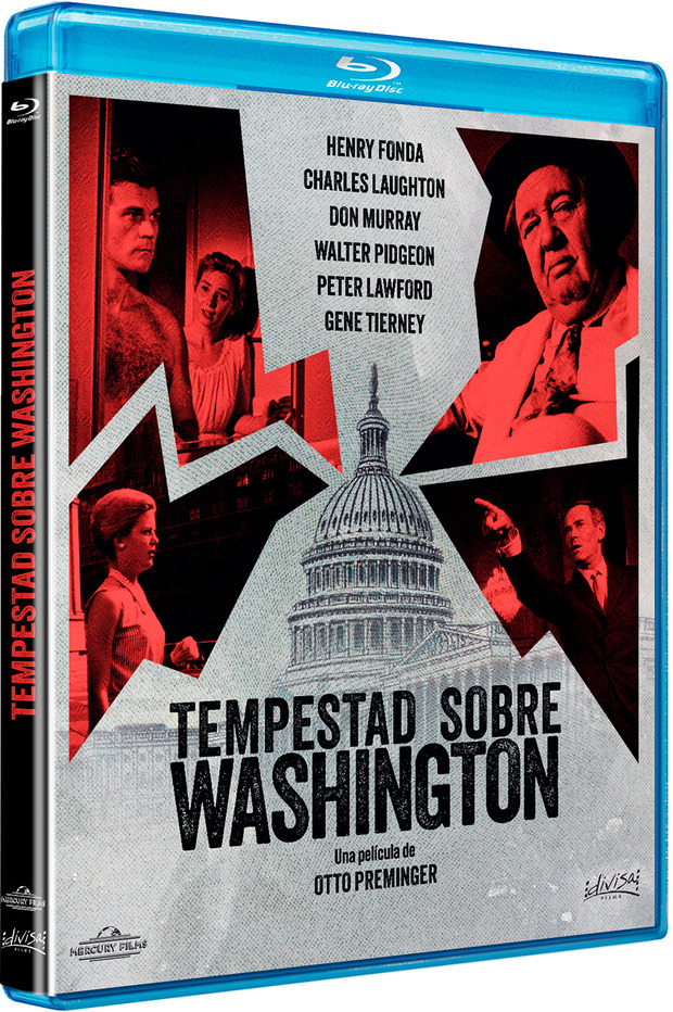 Tempestad sobre Washington Blu-ray