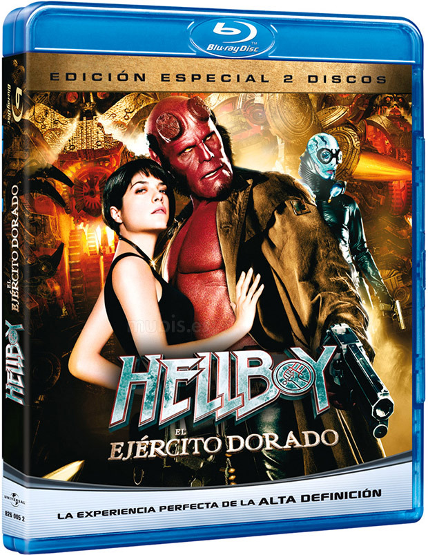 Hellboy II: El Ejército Dorado Blu-ray