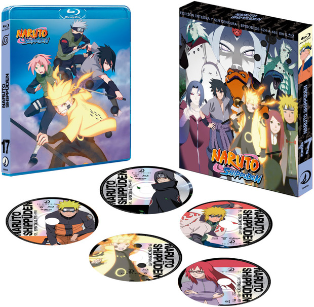 Naruto Shippuden - Box 17 (Edición Coleccionista) Blu-ray