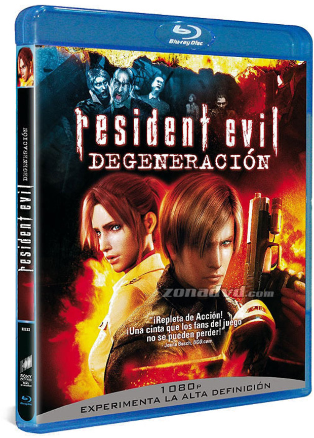 Resident Evil: Degeneración Blu-ray