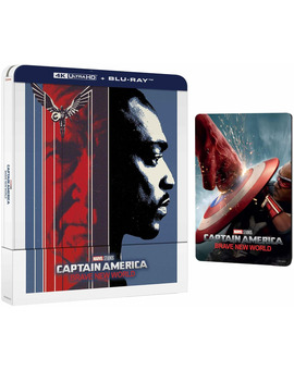 Capitán América: Brave New World en Steelbook en UHD 4K