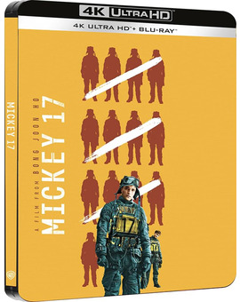 Mickey 17 en Steelbook en UHD 4K