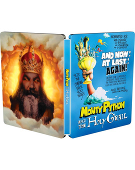Los Caballeros de la Mesa Cuadrada y sus Locos seguidores - Edición Metálica Ultra HD Blu-ray 4