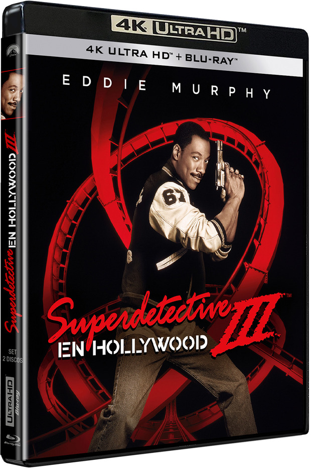carátula Superdetective en Hollywood III Ultra HD Blu-ray 2