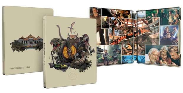 Trilogía Jurassic Park - Edición Metálica Ultra HD Blu-ray