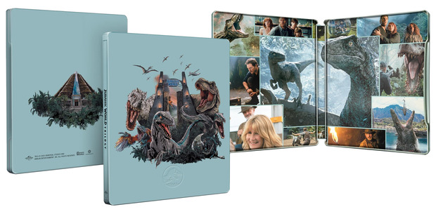 Trilogía Jurassic World - Edición Metálica Ultra HD Blu-ray