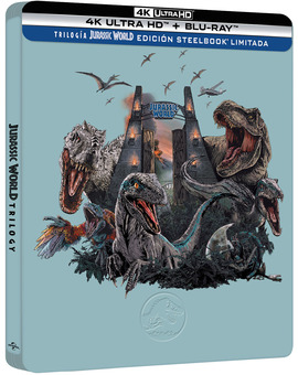 Trilogía Jurassic World - Edición Metálica Ultra HD Blu-ray 2