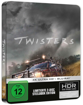 Twisters en Steelbook en UHD 4K