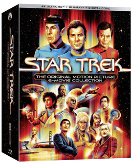 Star Trek: The Original 6 Movie Collection en UHD 4K Star Trek: The Original 6 Movie Collection en UHD 4K