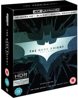 Trilogía Batman: El Caballero Oscuro en UHD 4K Trilogía Batman: El Caballero Oscuro en UHD 4K