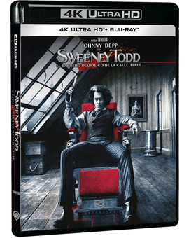 Sweeney Todd, El Barbero Diabólico de la Calle Fleet Ultra HD Blu-ray