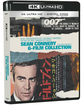 Sean Connery 6-Film Collection (James Bond) en UHD 4K