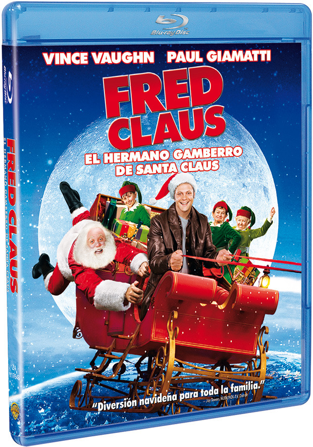 carátula Fred Claus: El Hermano Gamberro de Santa Claus Blu-ray 2
