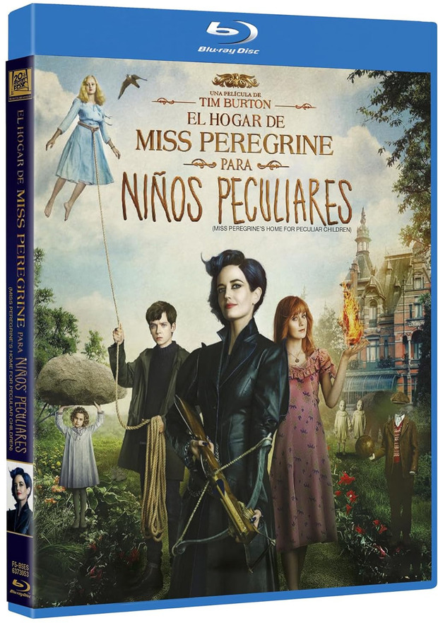 El Hogar de Miss Peregrine para Niños Peculiares Blu-ray