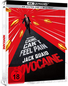 Novocaine en Steelbook en UHD 4K