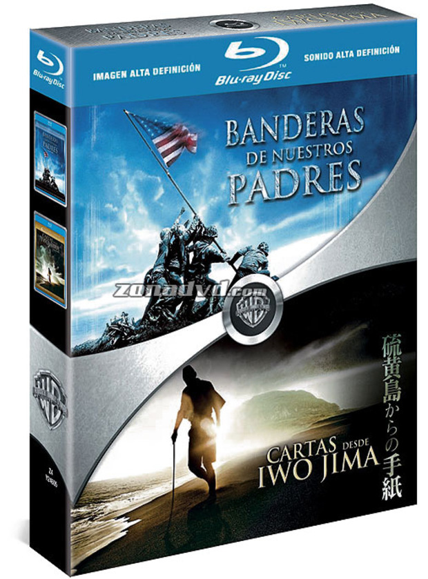 carátula Pack Banderas de Nuestros Padres + Cartas desde Iwo Jima Blu-ray 1