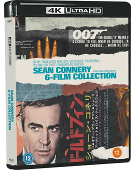 Sean Connery 6-Film Collection (James Bond) en UHD 4K