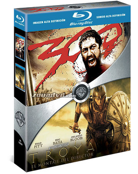 Pack 300 + Troya - Montaje del Director Blu-ray