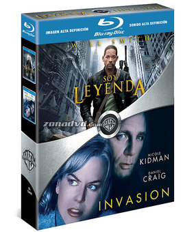Pack Soy Leyenda + Invasión Blu-ray