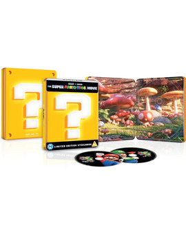 Super Mario Bros: La Película en Steelbook en UHD 4K