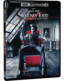 Sweeney Todd, El Barbero Diabólico de la Calle Fleet en UHD 4K