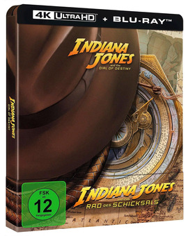 Indiana Jones y el Dial del Destino en Steelbook en UHD 4K